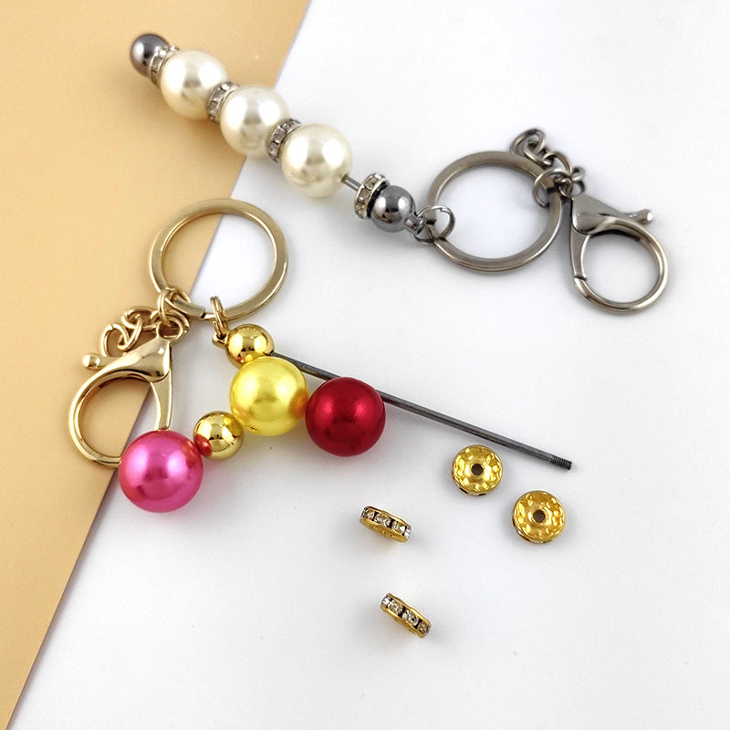 Wholesale Beadable Bar Metal DIY for Beaded Keychains